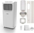 2026 SHINCO Climatiseur mobile, 7000 BTU 2,05kW, Refroidir&Ventilation&Déshumidification, taille de la pièce jusqu'à 54m³(18㎡), Climatiseur mobile avec tuyau d'évacuation et tuyau de vidange, mode sommeil