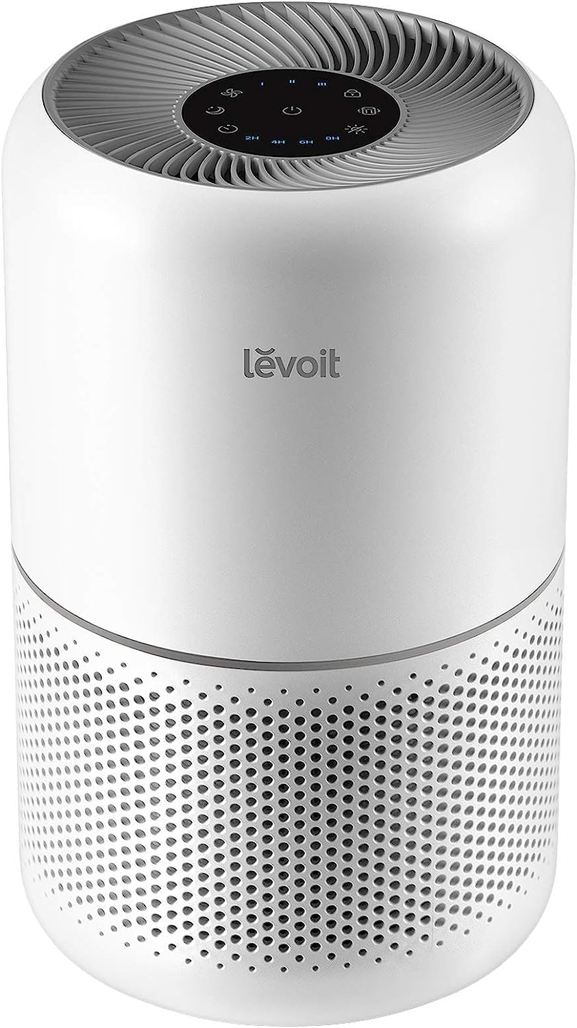 2026 Purificateur d’Air Levoit Core300-P Certifié AHAM VERIFIDE – HEPA 3-en-1, Silencieux 24 dB, CADR 143 CFM, Surface 1000+ pi², Filtres Multiples Remplaçables