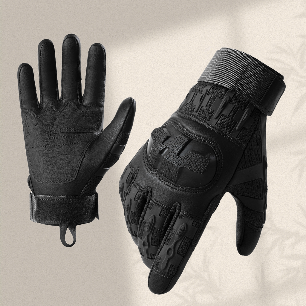 2026 Taktische Vollfinger-Handschuhe Z353 – Schwarz