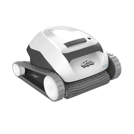 2026 2025 Dolphin E10 – Robot Nettoyeur de Piscine Léger et Compact pour Piscines Hors-Sol