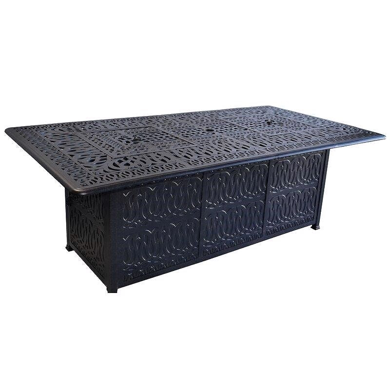 2026 Ensemble de salle à manger rectangulaire Harland pour 8 personnes – Table 84'' de long (9 pièces)