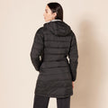 Doudoune léger résistant packable à capuche doudoune pour femme