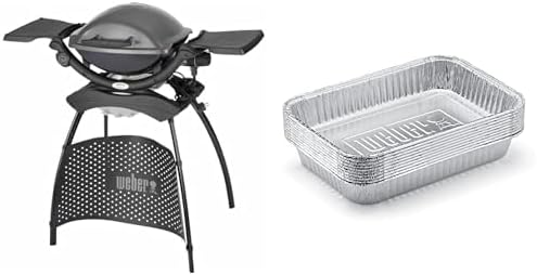2026 2025 Weber Q1400 – Barbecue Électrique Portable 2.2 kW, Grille Fonte Émaillée, Édition Limitée