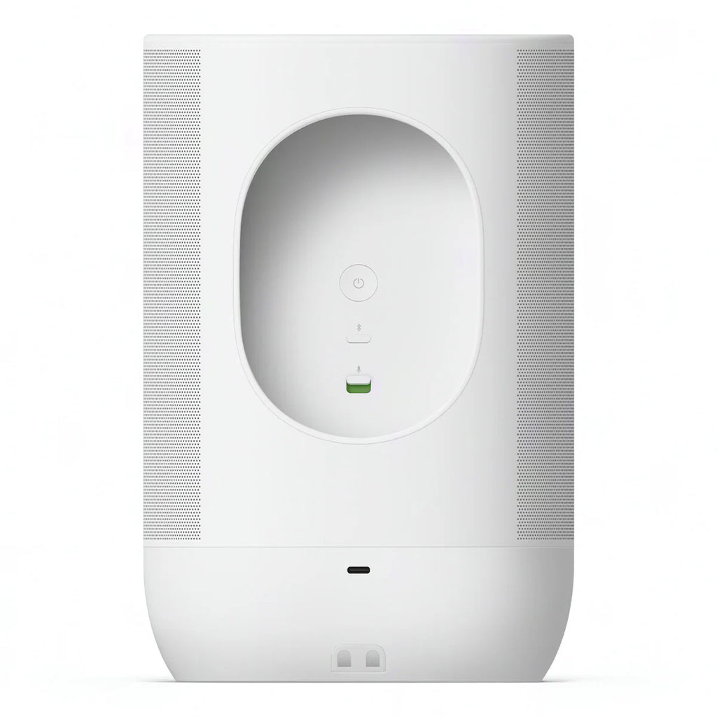 2026 2025 Sonos Move 2 – Enceinte Portable Intelligente Blanche avec Batterie 24 Heures, Bluetooth et Wi-Fi, Résistante à l’Eau, Son Stéréo Puissant et Commande Vocale