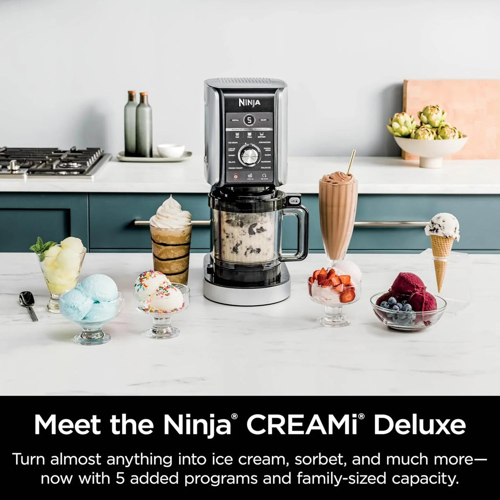 2026 2025 Ninja CREAMi Deluxe 11-in-1-Eiscreme- und Frozen-Leckerei-Maker