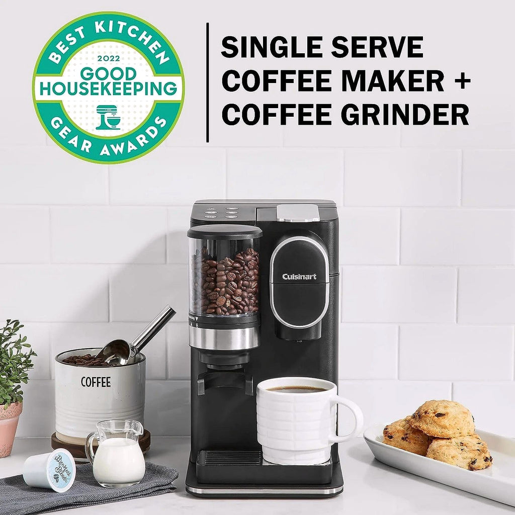 2026 Cuisinart Machine à café à portion unique avec moulin à café intégré