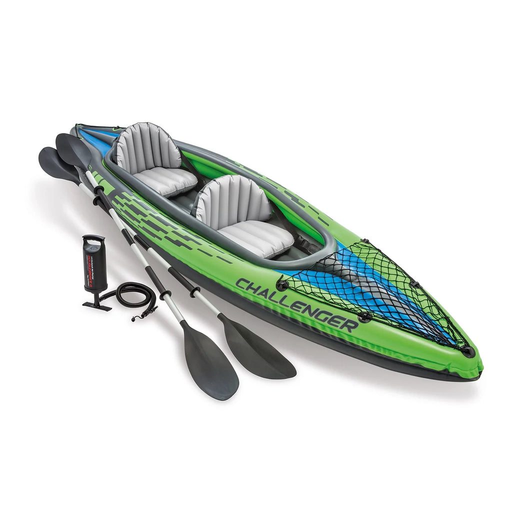 2026 2025 Kayak gonflable Intex Challenger K2 avec rames et pompe manuelle