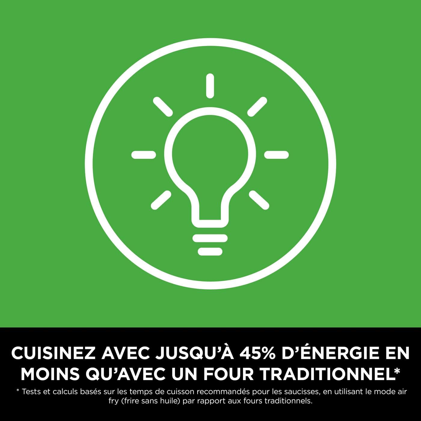2026 2025 NINJA Foodi AF500EU – Friteuse à Air Chaud FlexDrawer 10,4 L, Double Zone avec Séparateur Amovible, 7 Fonctions de Cuisson – Édition Limitée Haute Performance