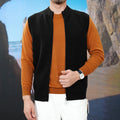Gilet élégant décontracté tricoté chaud coupe ample pour homme