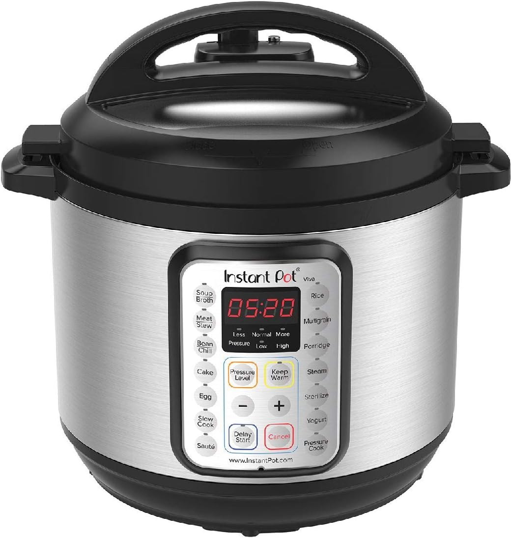 2026 2025 Instant Pot Duo Plus 9-en-1 Multicuiseur, Autocuiseur, Slow Cooker, Cuiseur de Riz, Vapeur, Sauté, Yaourtière, Maintien au Chaud et Stérilisateur, Application Incluse avec Plus de 800 Recettes, Acier Inoxydable, 6 Quarts
