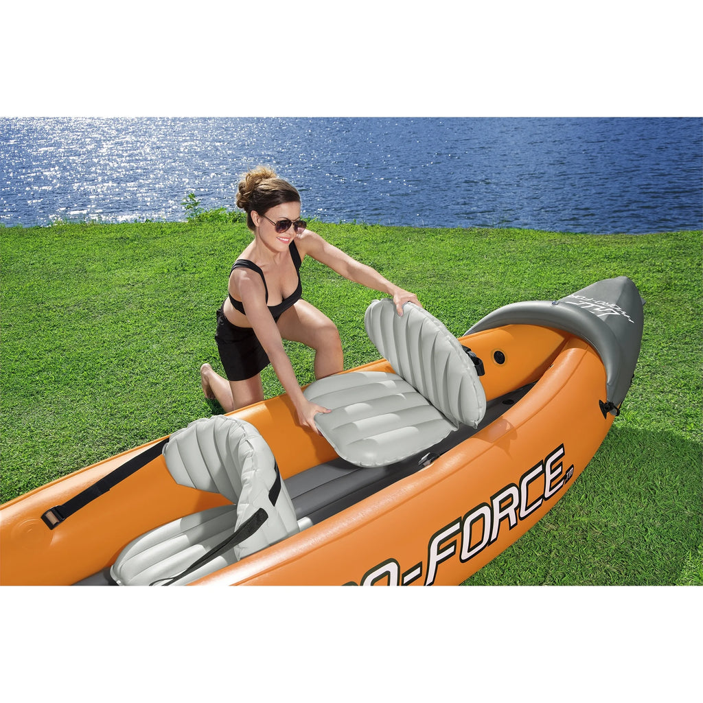 2026 Kayak gonflable Bestway Hydro Force Lite Rapid X2 - Pack sports nautiques de plein air