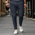 Pantalon coupe ajustée fuselé chic décontracté pour homme