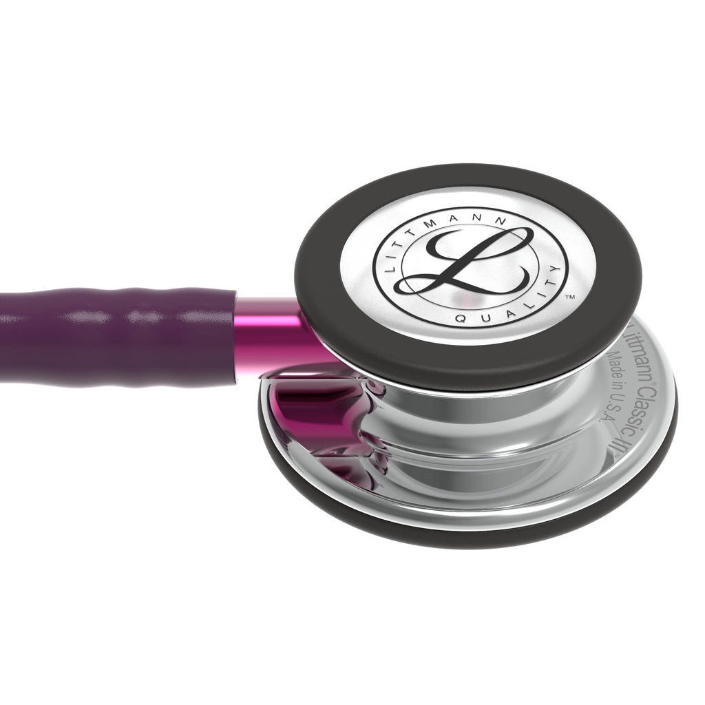 2026 2025 Stéthoscope de Surveillance Littmann Classic III : Miroir & Prune - Tige Rose 5960