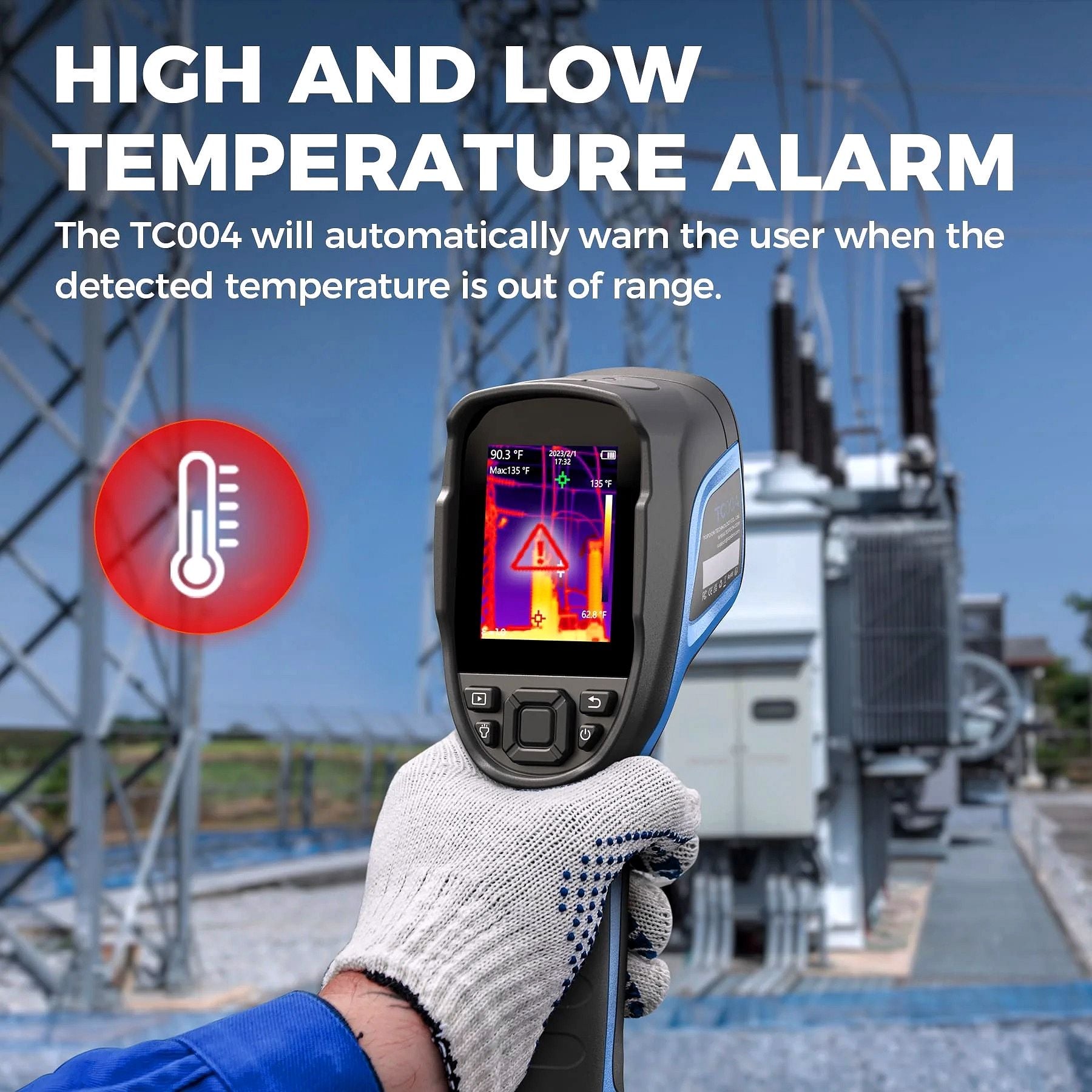 2026 Caméra thermique TOPDON – Résolution IR haute définition 256 × 192