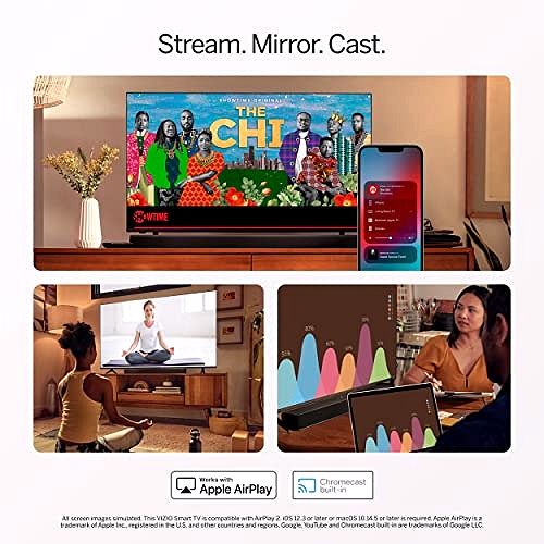 2026 Téléviseur Smart TV VIZIO D-Series 40 pouces Full HD 1080p avec AMD FreeSync & Apple AirPlay