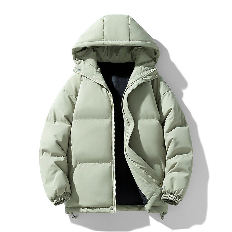 Veste douillet hiver à capuche en coton chaud confort pour homme