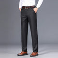 2026 Men's Business Straight Cut Winter Dress Trousers Comfortable Casual Style