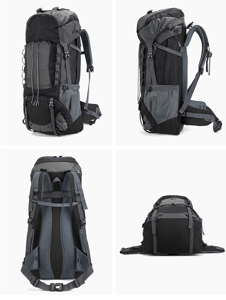 2026 Outdoor-Rucksack 70L – Grau