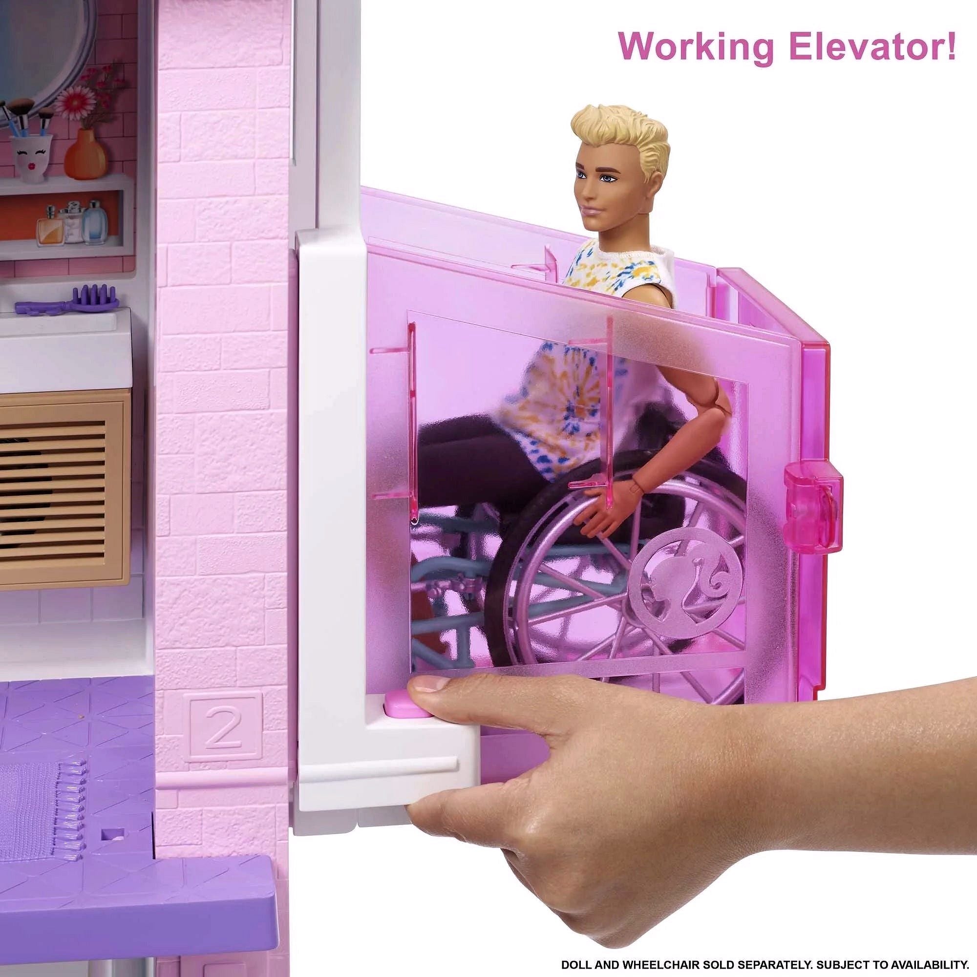 2026 Coffret Barbie DreamHouse avec 10 espaces de jeu, plus de 75 meubles et accessoires, lumières et sons