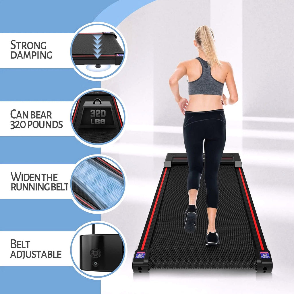 2026 Sperax Walking Pad – Tapis de marche compact à placer sous le bureau pour la maison et le bureau