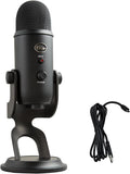 2026 2025 Logitech for Creators Microphone USB Blue Yeti (Noir)