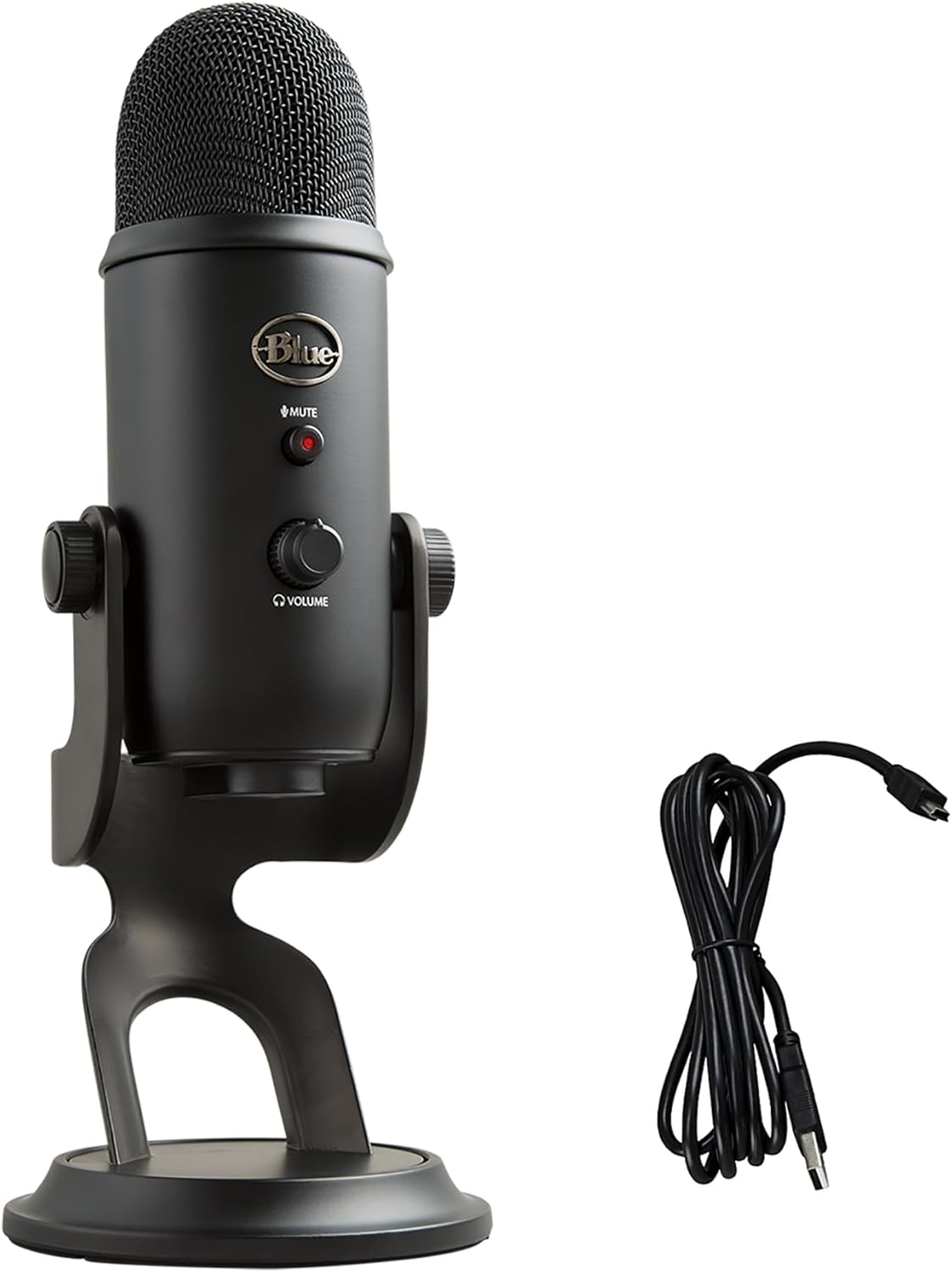 2026 2025 Logitech for Creators Microphone USB Blue Yeti (Noir)