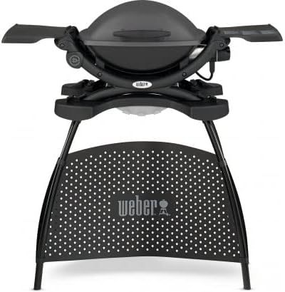 2026 2025 Weber Q1400 – Barbecue Électrique Portable 2.2 kW, Grille Fonte Émaillée, Édition Limitée