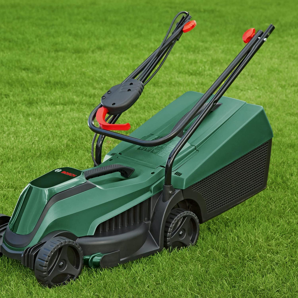 2026 Bosch tondeuse à gazon sans fil CityMower 18V-32-300 (18 V, 1x batterie 4,0 Ah, Moteur Brushless, largeur de coupe : 32 cm, tond jusqu’à 300 m², dans une boîte en carton)