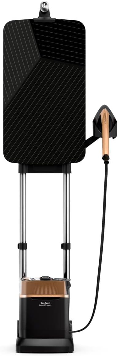 2026 2025 TEFAL QT2020 IXEO POWER ALL-IN-ONE Défroisseur vapeur avec planche intelligente intégrée à 3 positions Désinfectant et repassage, Technologie vapeur haute pression, pression de vapeur 5,8 bar, 2170 W,