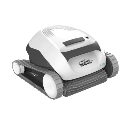 2026 2025 Dolphin E10 – Robot Nettoyeur de Piscine Léger et Compact pour Piscines Hors-Sol