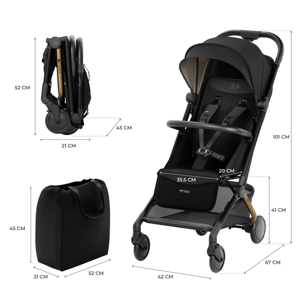 2026 Poussette légère Kinderkraft PILOT 2