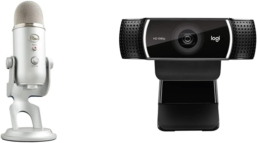 2026 2025 Logitech for Creators Microphone USB Blue Yeti (Noir)