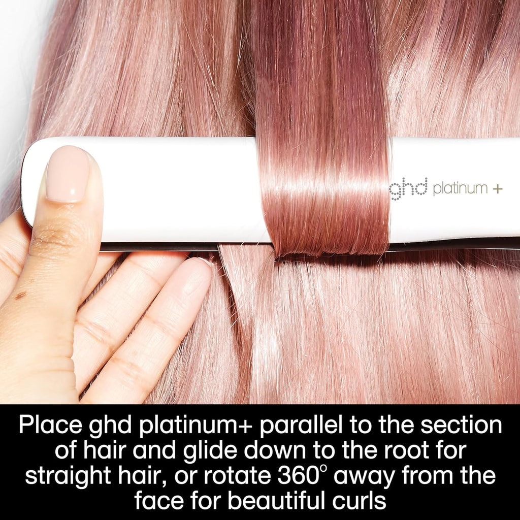 2026 2025 Lisseur ghd Platinum+ Styler ― Fer à Lisser 1" Professionnel en Céramique, Outil de Coiffage pour des Cheveux Plus Forts, Plus de Brillance et Plus de Protection de la Couleur