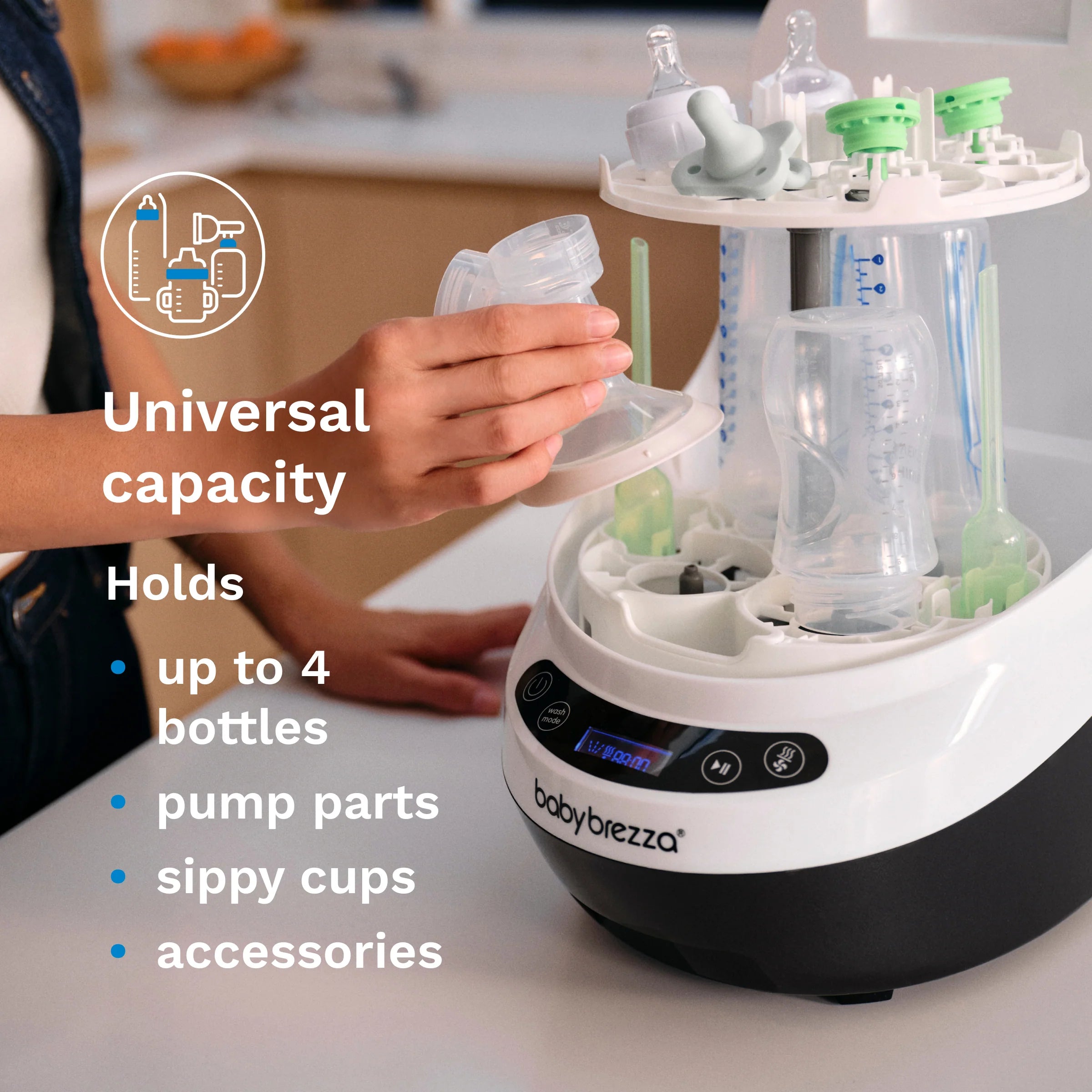 2026 2025 Bottle Washer Pro – Lave-biberon Tout-en-Un avec Stérilisateur et Séchoir pour Bébé