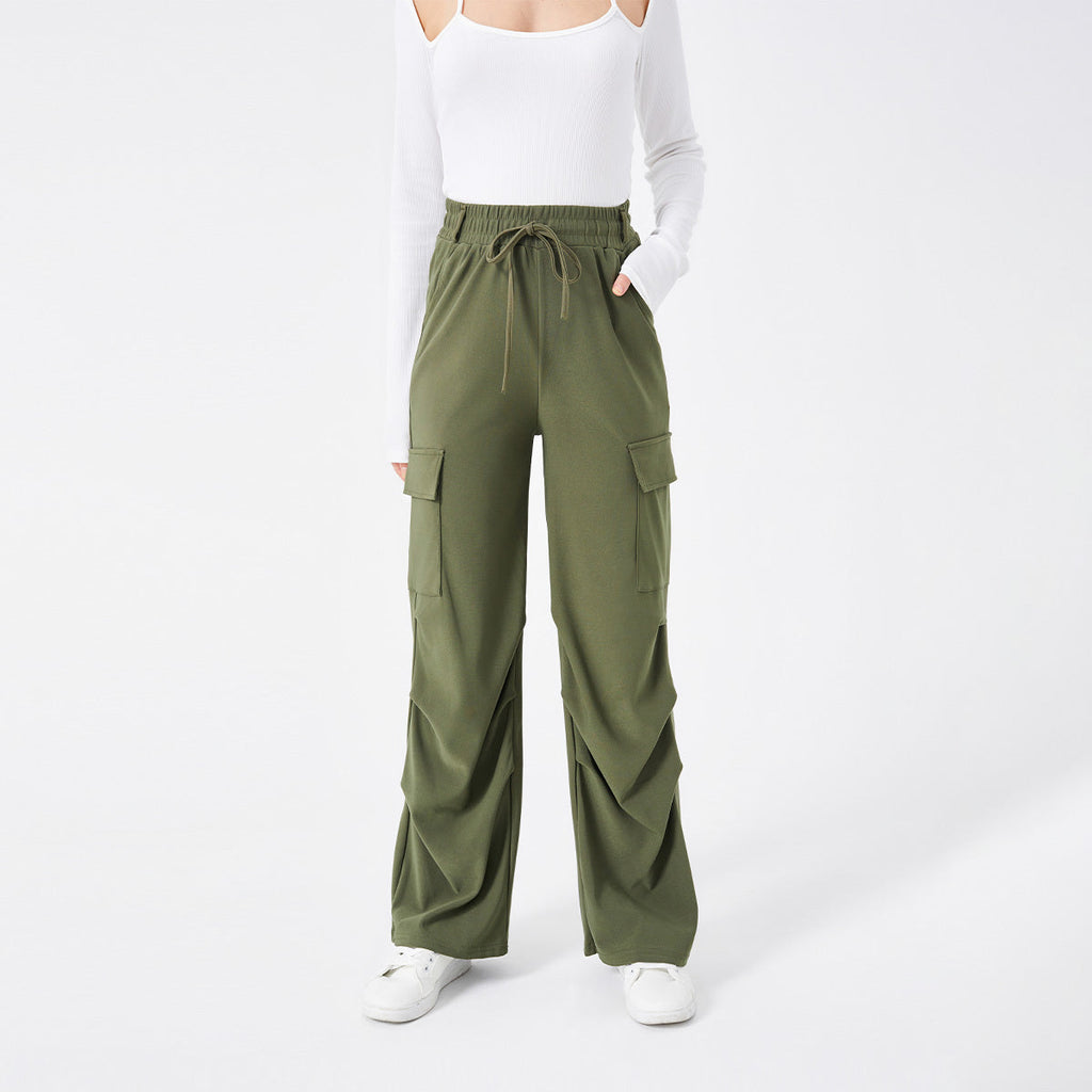 Women's Luxury Wide Leg Pants Casual Relaxed Fit - LAKD London