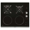 2026 Brandt - BPI6413BM - Plaque Induction et Gaz - Table de Cuisson - Noir - 4 Foyers - 3400W Electrique et 4600 Gaz - Dimensions Encastrement : 56x49cm - 9 Positions par Foyer - Fabriqué en France