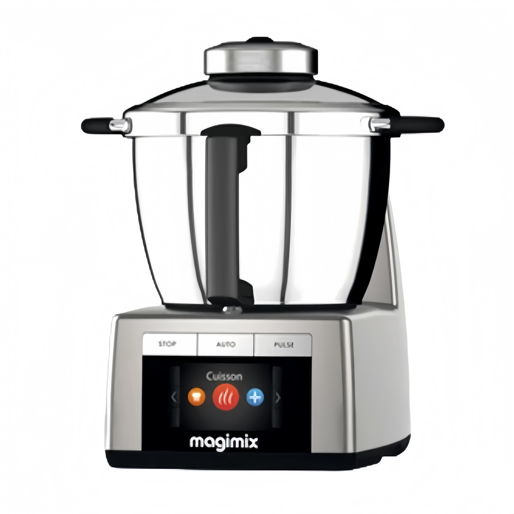 2026 Robot Cuiseur Multifonctions Cook Expert – Grande Capacité, Écran Tactile Intuitif, Inox Chrome Mat – Tout-en-Un pour Cuisiner Facilement