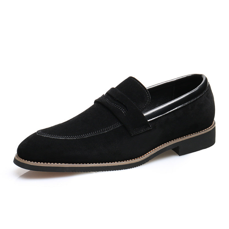 Mocassins style britannique en daim facile à porter élégance pour homme