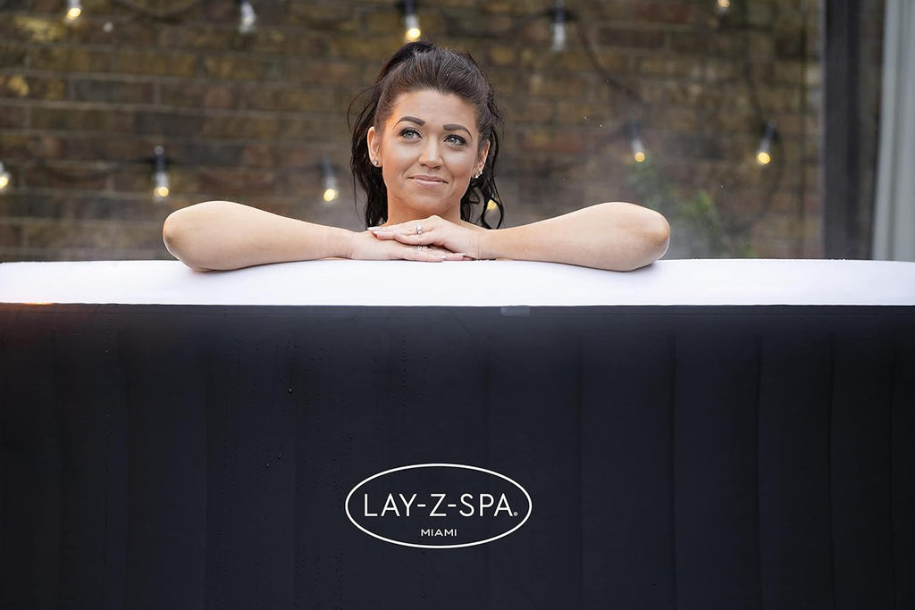 2026 Spa gonflable rond BESTWAY Lay-Z-Spa® Miami Airjet™ 2 - 4 personnes