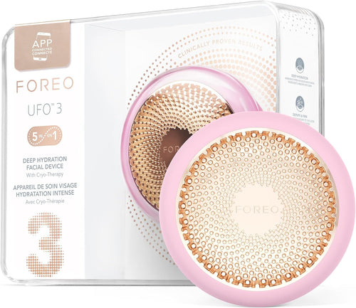 2026 2025 FOREO UFO 3 – Masque Visage Intelligent 5-en-1 avec LED, Thermothérapie, Cryothérapie et Massage T-Sonic – Édition Limitée Anti-Âge
