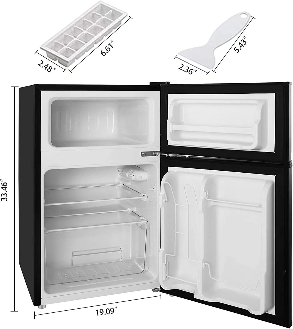 2026 Kompakter Kühlschrank mit Gefrierfach F6893