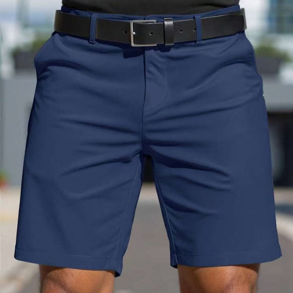 Short couleur unie été professionnel sport droit coupe décontracté pour homme