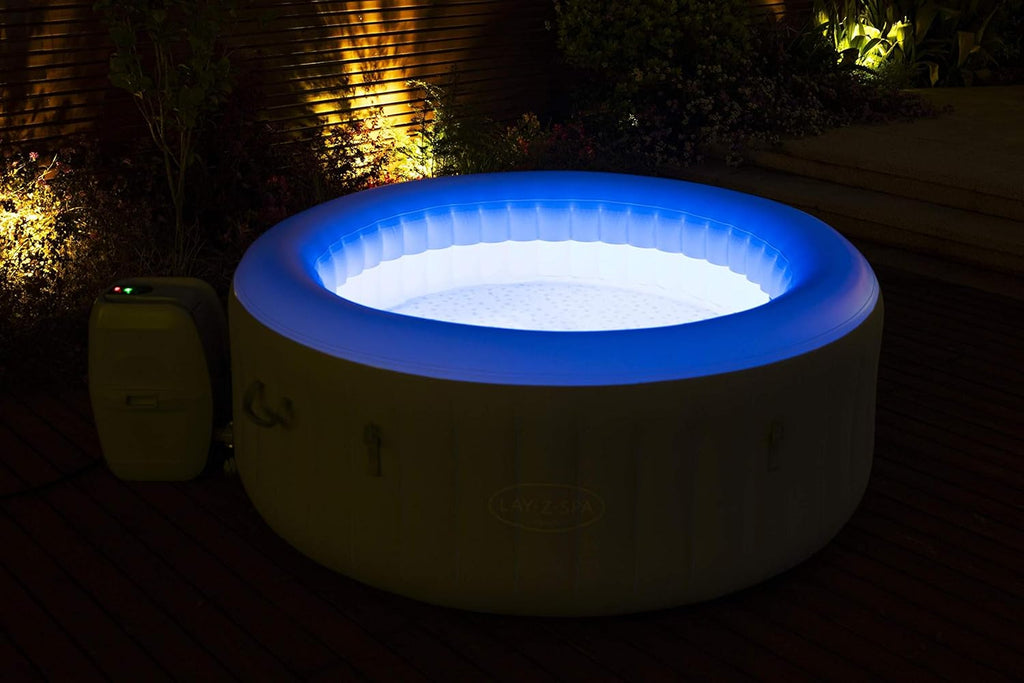 2026 Spa gonflable rond BESTWAY Lay-Z-Spa® Miami Airjet™ 2 - 4 personnes