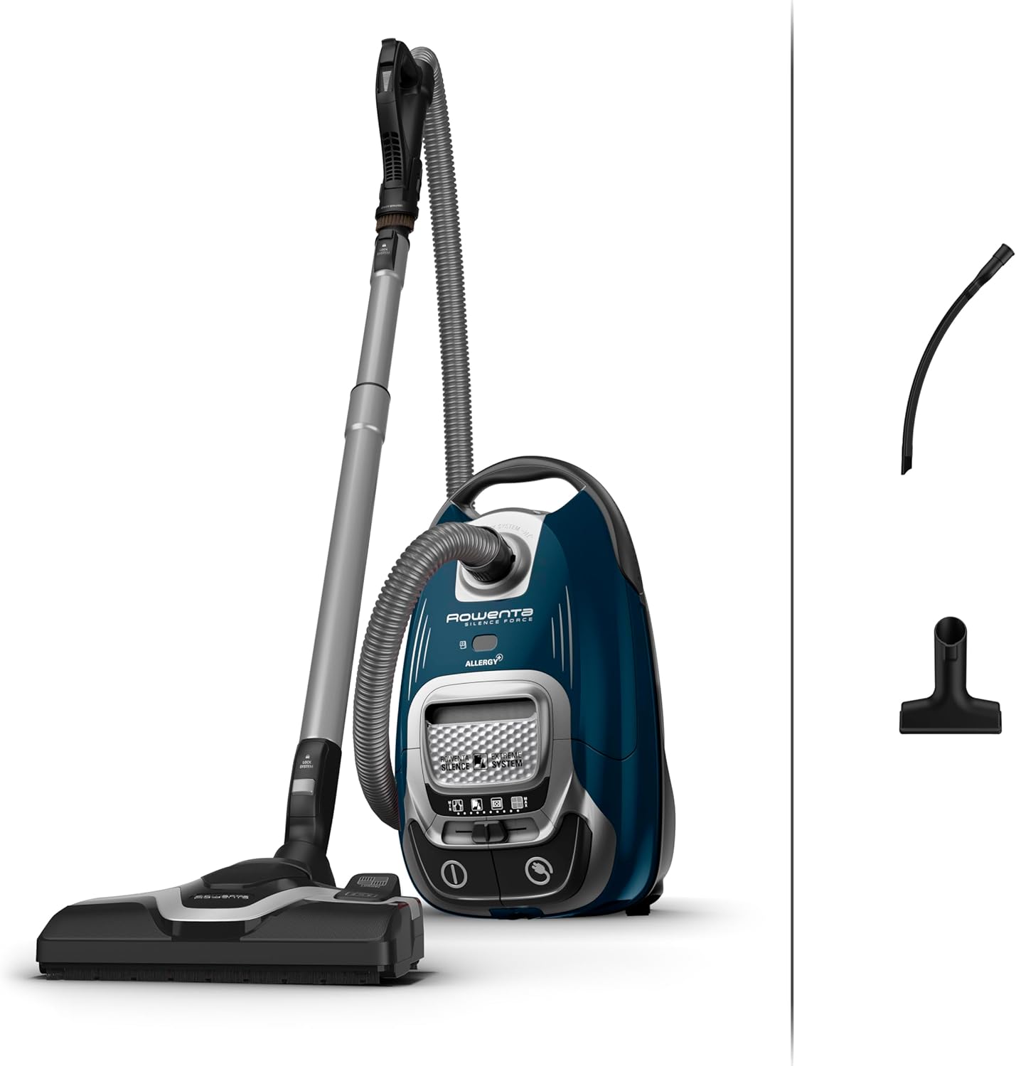 2026 2025 Rowenta RO7451EA – Aspirateur Silence Force Effitech, Ultra-Silencieux 57 dB, Haute Filtration, Sac XXL, Édition Limitée