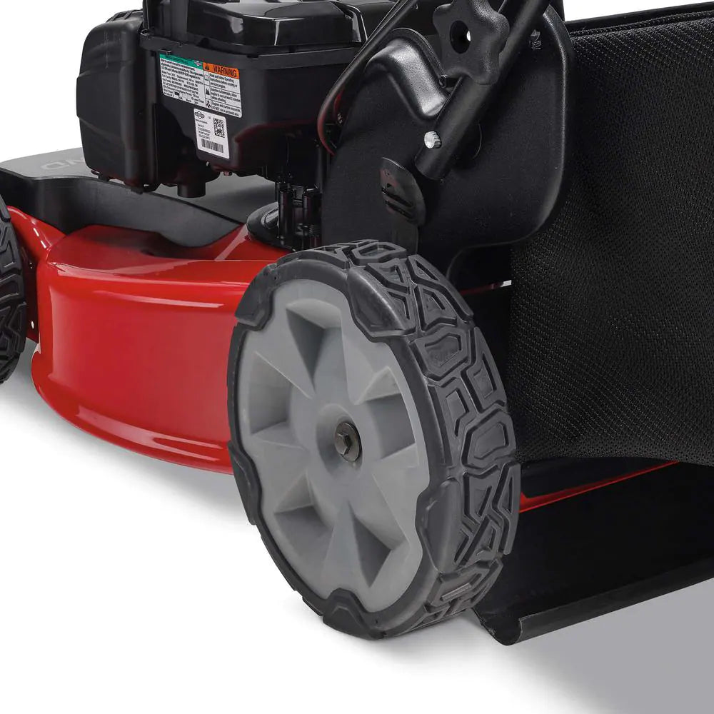 2026 Toro 21442 Tondeuse à gazon autoportée à traction avant Recycler 22 pouces avec moteur Briggs & Stratton, grandes roues avant, et super sac collecteur