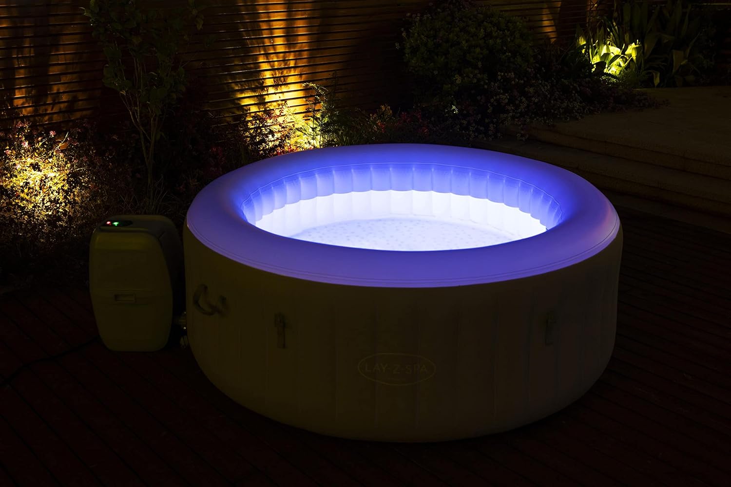 2026 Spa gonflable rond BESTWAY Lay-Z-Spa® Miami Airjet™ 2 - 4 personnes