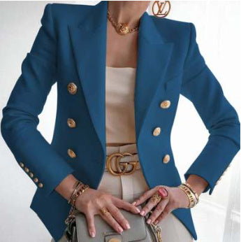 Blazer croisé facile à porter chic assurance pour femme