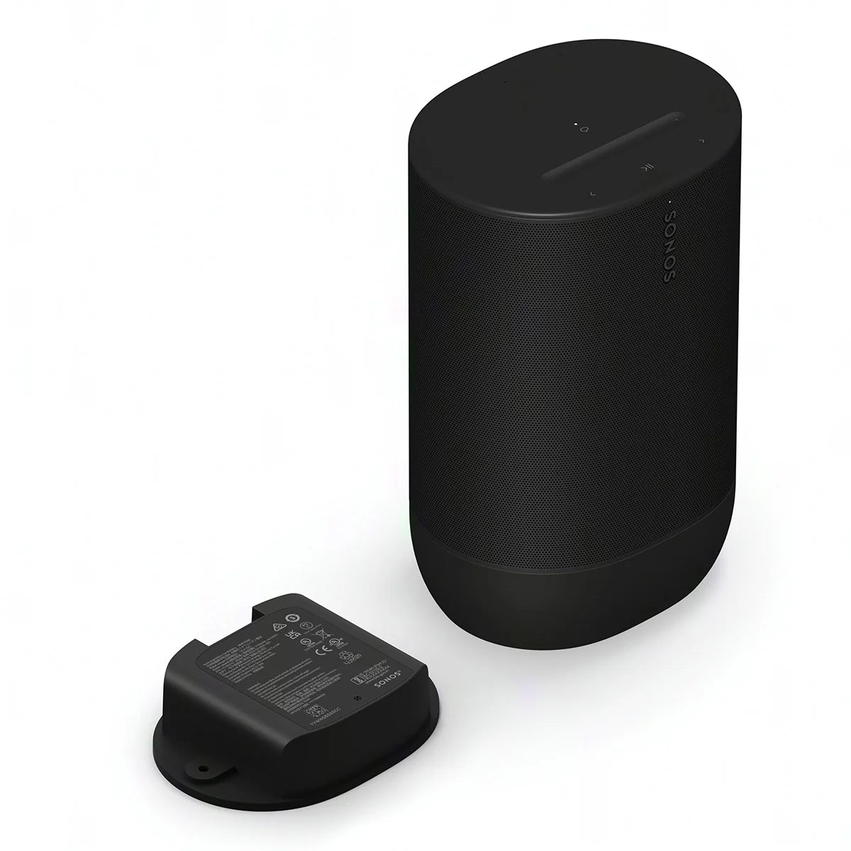 2026 2025 Sonos Move 2 – Enceinte Portable Intelligente avec Batterie 24 Heures, Bluetooth et Wi-Fi, Résistante à l’Eau (Noir)