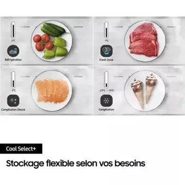2026 Réfrigérateur combiné	 SAMSUNG 	RB38T607BS9