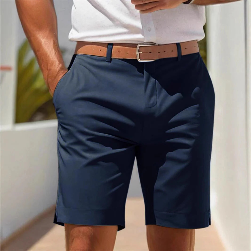 2026 Men's Business Style Summer Suit Shorts Casual Comfortable Tailored Fit